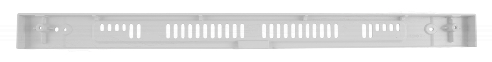 W10817433 - Genuine OEM Whirlpool Range Door Vent Trim, White